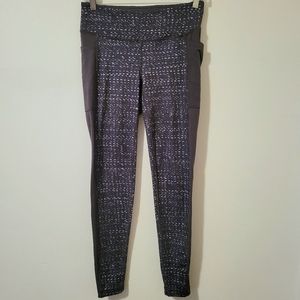Medium Jockey Leggings Gray with blue design